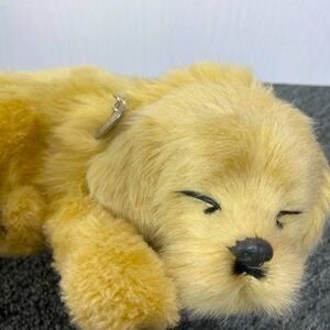 Golden Retriever Breathing Dog Puppy Plush Tested  Working  Perfect Petzzz